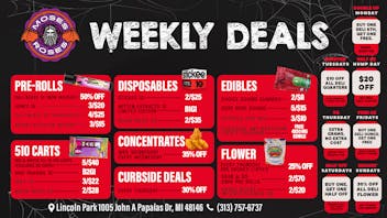 Moses Roses 🔥 Light Up the Week with Wild Deals! 🔥