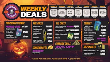 Moses Roses 👻 Moses Roses Weekly Deals Are Scary Good 🎃💨