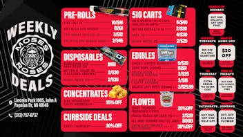 Moses Roses 🔥 MOSES ROSES WEEKLY DEALS – LINCOLN PARK 💨