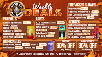 Moses Roses 🔥 MOSES ROSES WEEKLY DEALS ARE HERE! 🔥