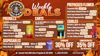Moses Roses 🔥 MOSES ROSES WEEKLY DEALS ARE HERE! 🔥