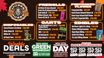 Moses Roses Moses Roses Weekly Deals You Don’t Want to Miss!