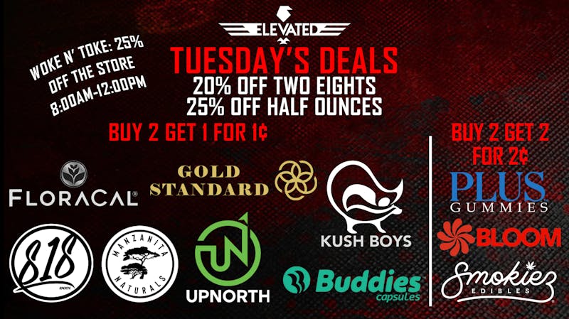Elevated San Francisco ELEVATED Q3 TUESDAY 2025 DEALS
