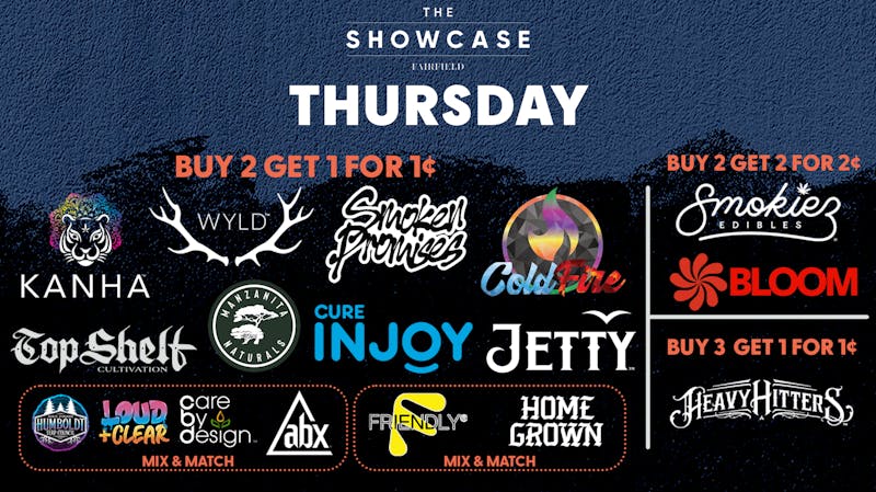 Showcase THESHOWCASE Q3 THURSDAY DEALS