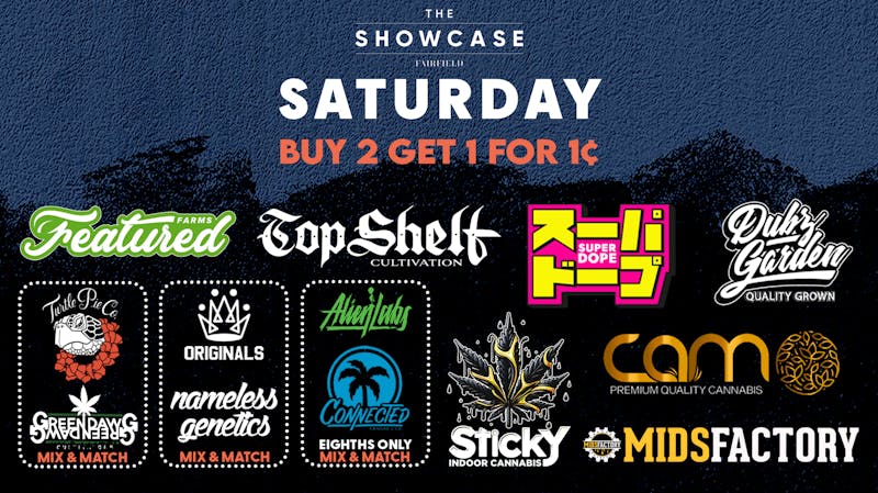 Showcase THESHOWCASE Q3 SATURDAY DEALS