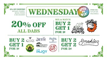 Marina Greens WEDNESDAY B2G1 DEALS!!