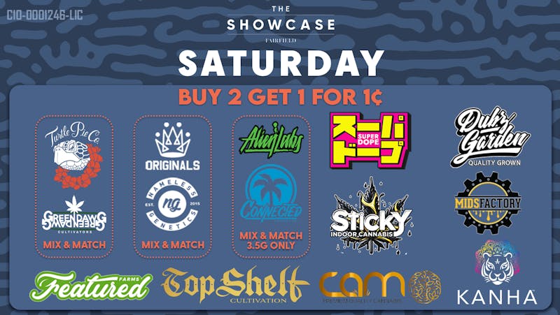 Showcase Q4 Saturday Deals