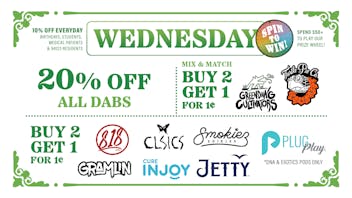 Marina Greens WEDNESDAY Q4 DEALS!!