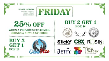 Marina Greens FRIDAY Q4 DEALS!!