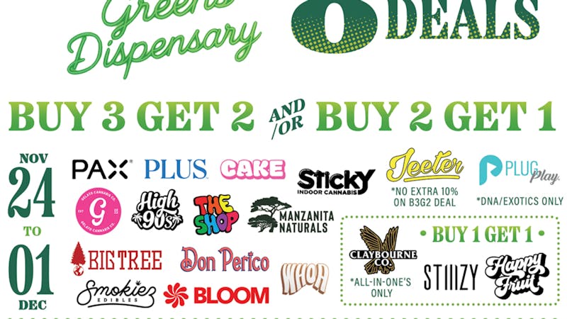 Marina Greens Monday 8 Days of Deals!!