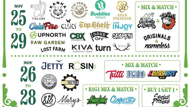 Marina Greens Wednesday 8 Days Of Deals!!