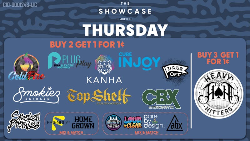 Showcase Q4 Thursday Deals