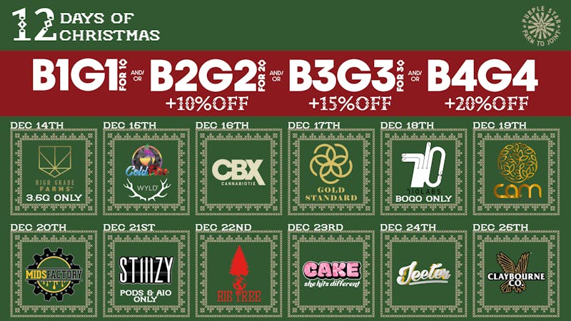 Purple Star MD Wednesday Purple Deals!