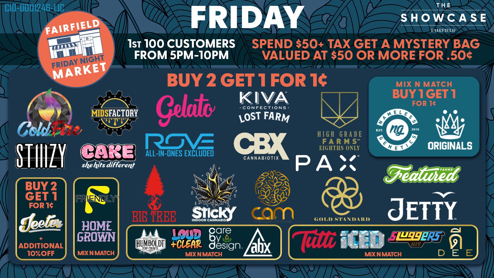Showcase FRIDAY DEALS & NIGHT MARKET Q1 2026