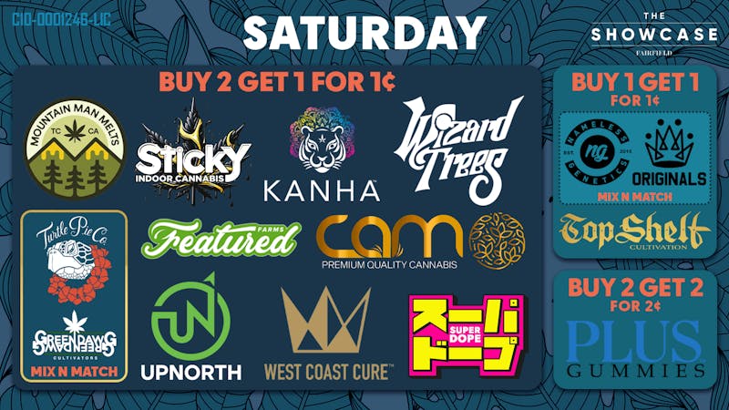 Showcase SATURDAY DEALS Q1 2026