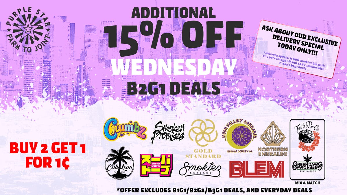 Purple Star MD Wednesday Deals Q1 2026