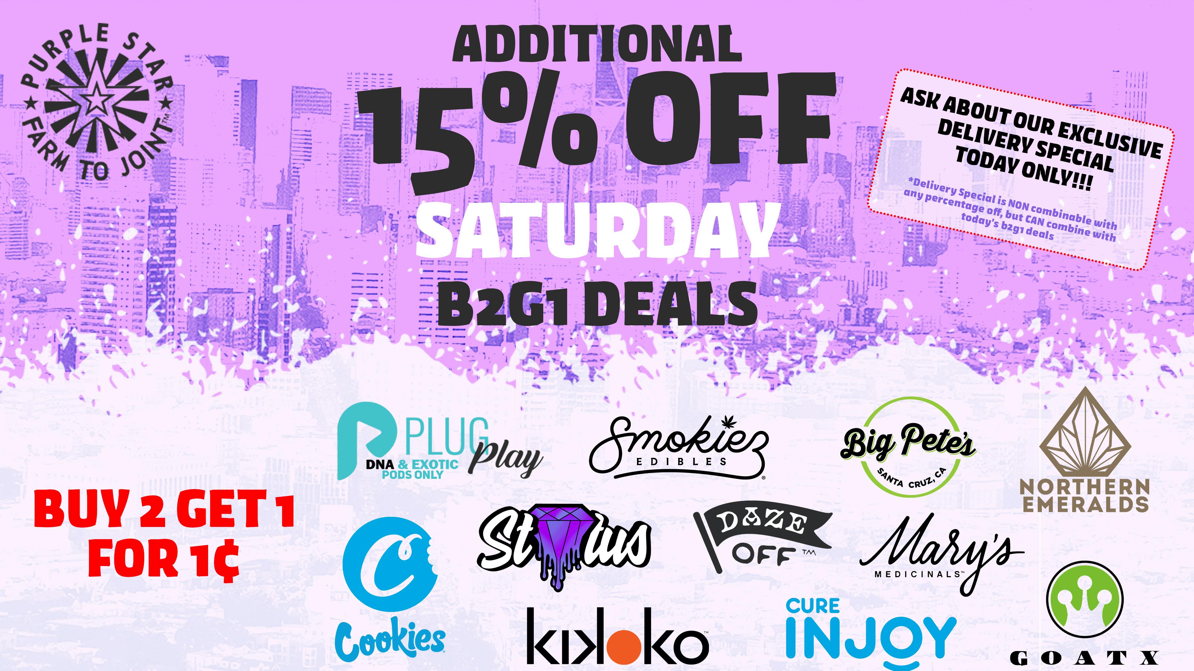 Purple Star MD Saturday Deals Q1 2026