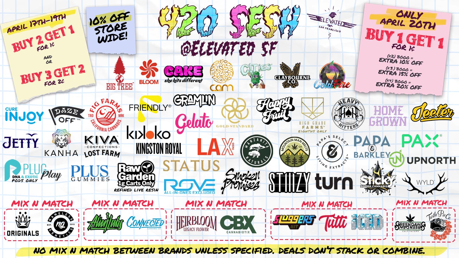 Elevated San Francisco Friday Deals