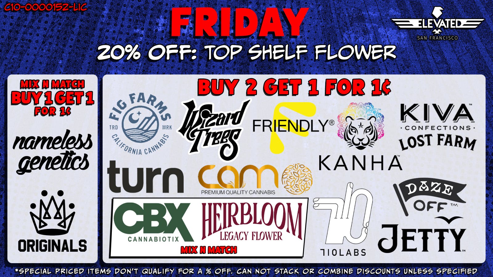 Elevated San Francisco Friday Deals