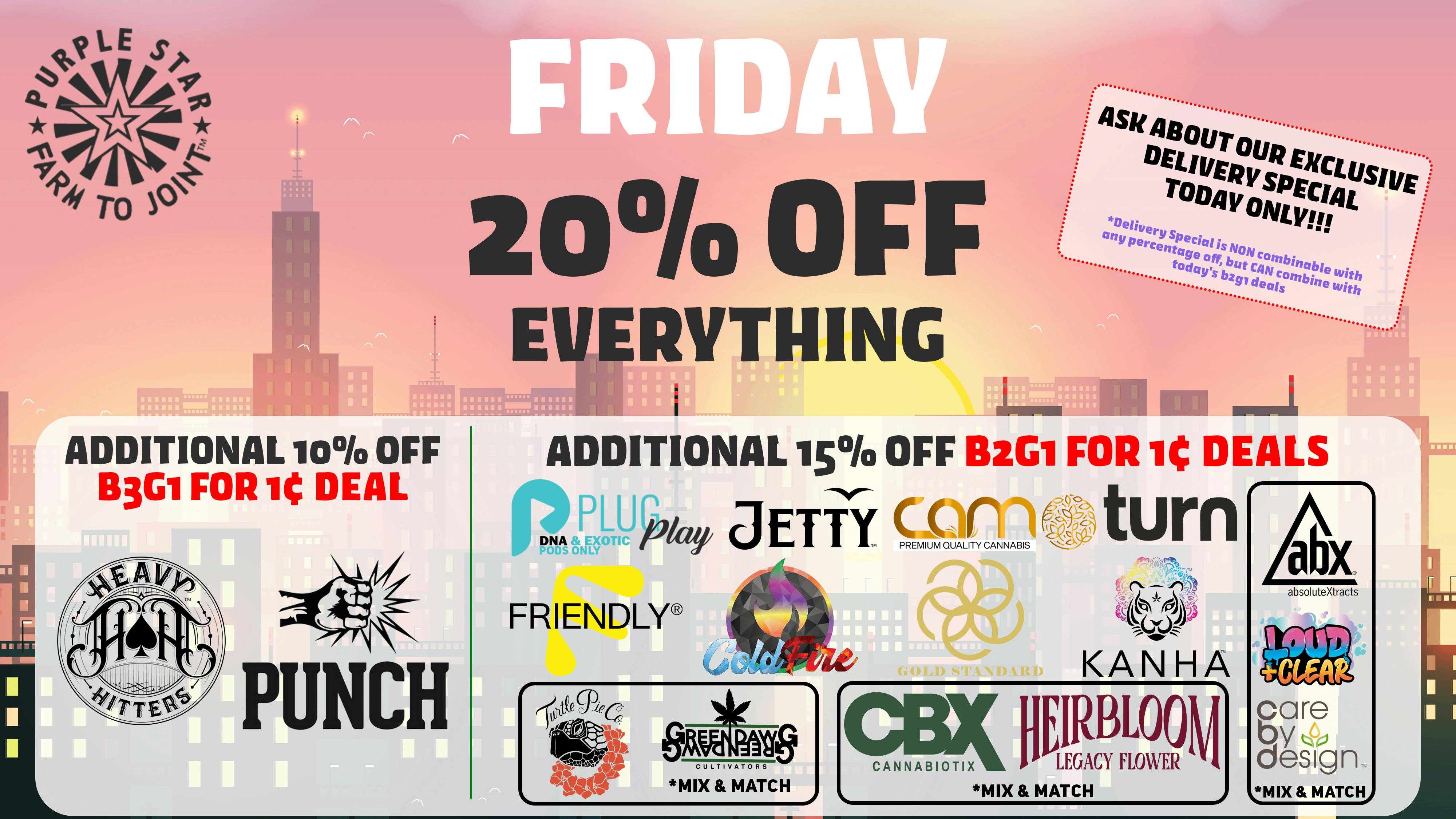 Purple Star MD Friday Deals