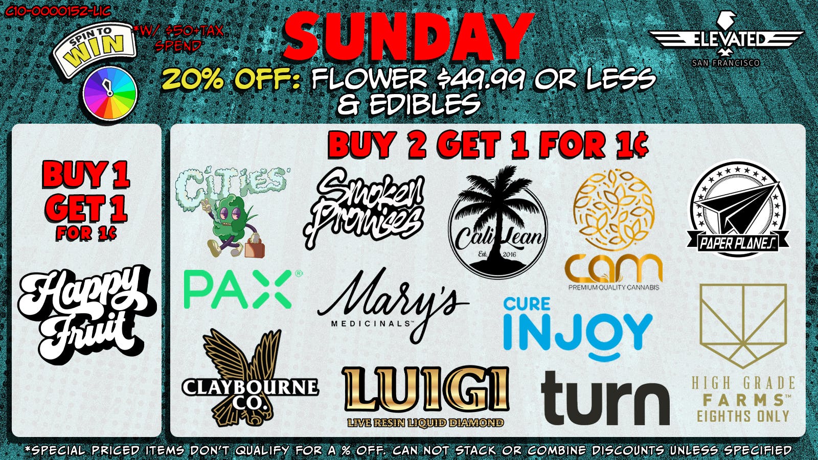 Elevated San Francisco Sunday Deals