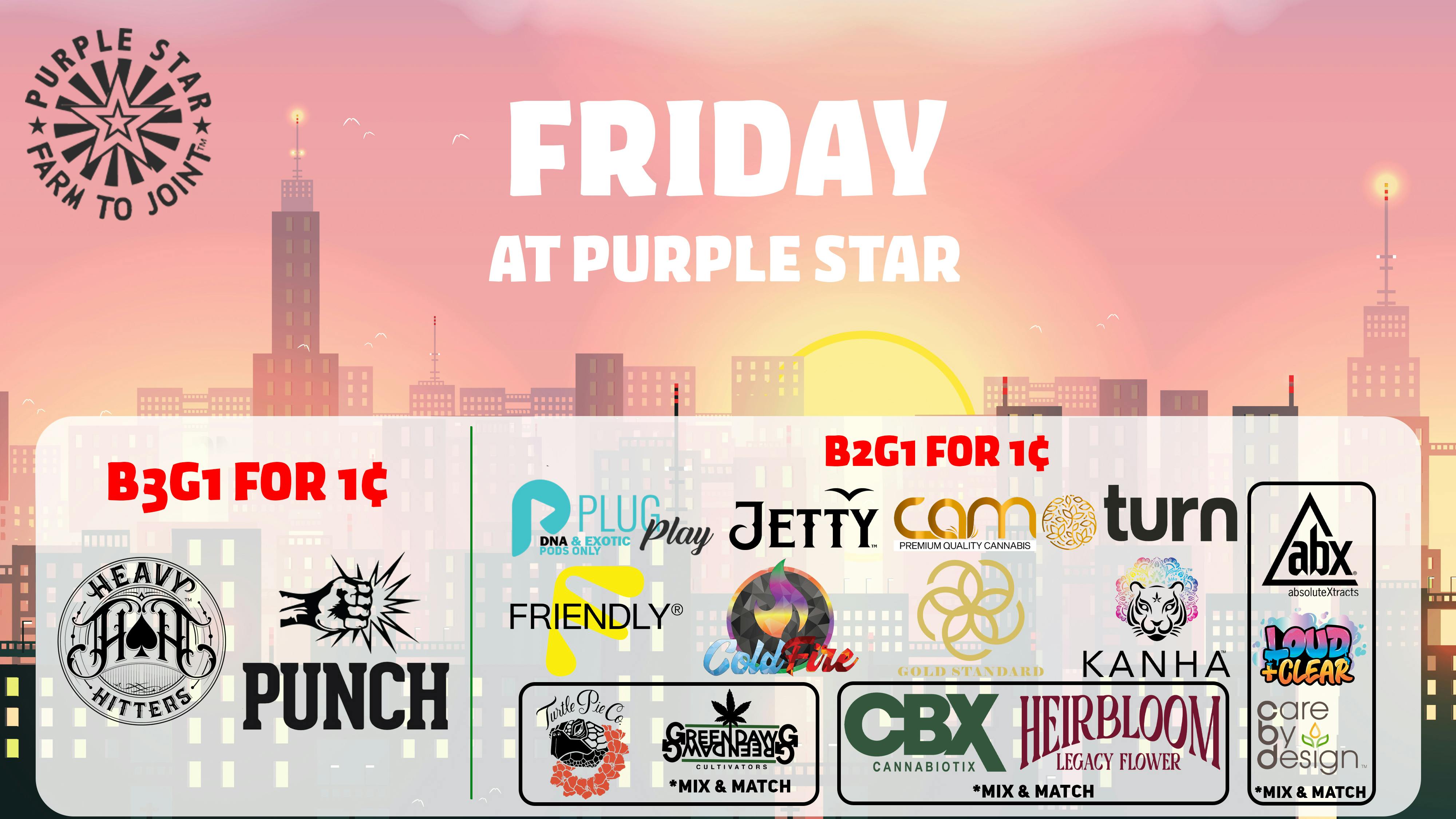 Purple Star MD Friday Deals at Purple Star