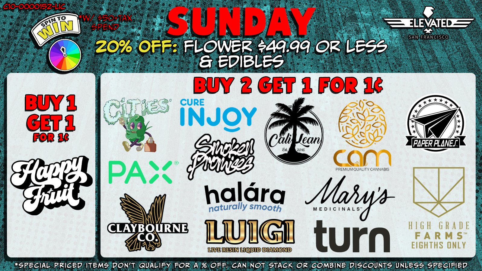 Elevated San Francisco Sunday Deals