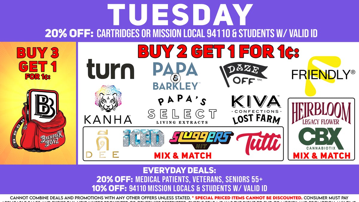 Purple Star MD Tuesday Deals at Purple Star