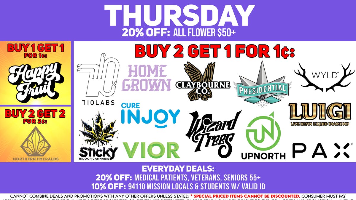 Purple Star MD Thursday Deals at Purple Star
