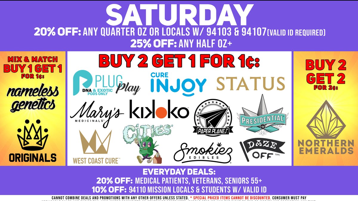 Purple Star MD Saturday Deals at Purple Star