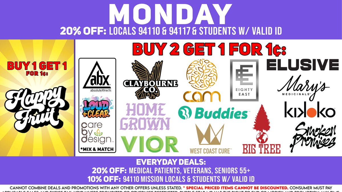 Purple Star MD Monday Deals at Purple Star