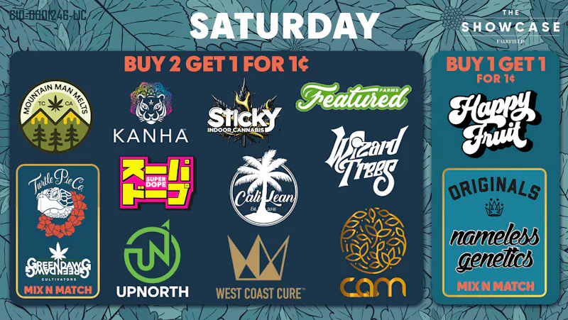 Showcase Saturday Deals at The Showcase
