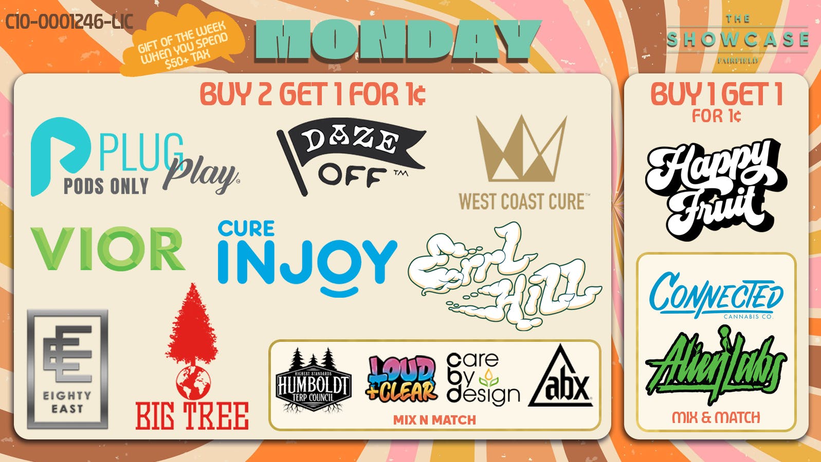 Showcase Deals on Monday