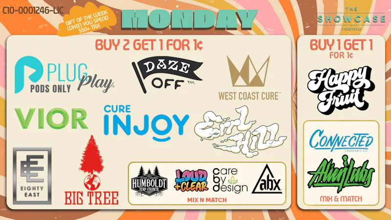 Showcase Deals on Monday