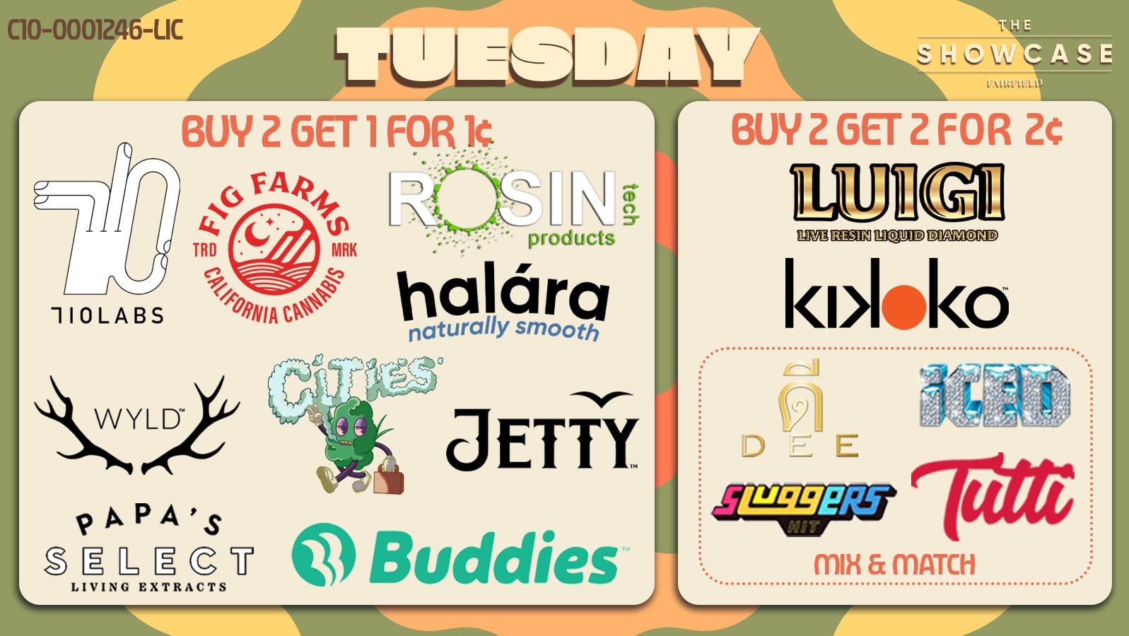 Showcase Deals on Tuesday