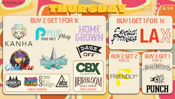 Showcase Deals on Thursday