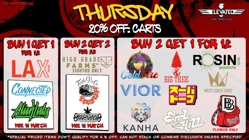 Elevated San Francisco Deals on Thursday