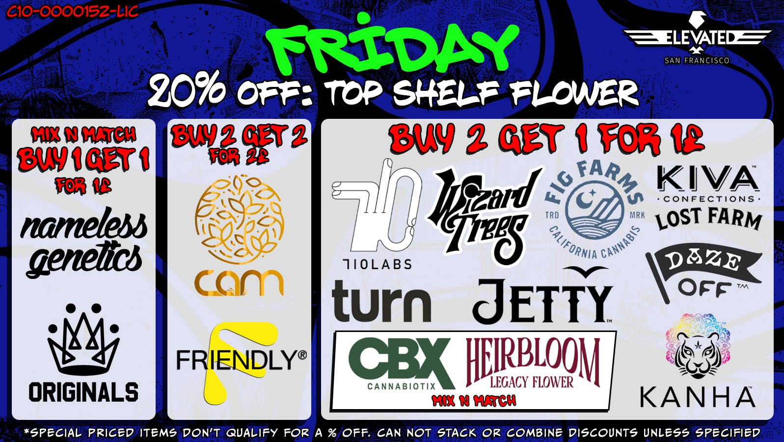 Elevated San Francisco Deals on Friday