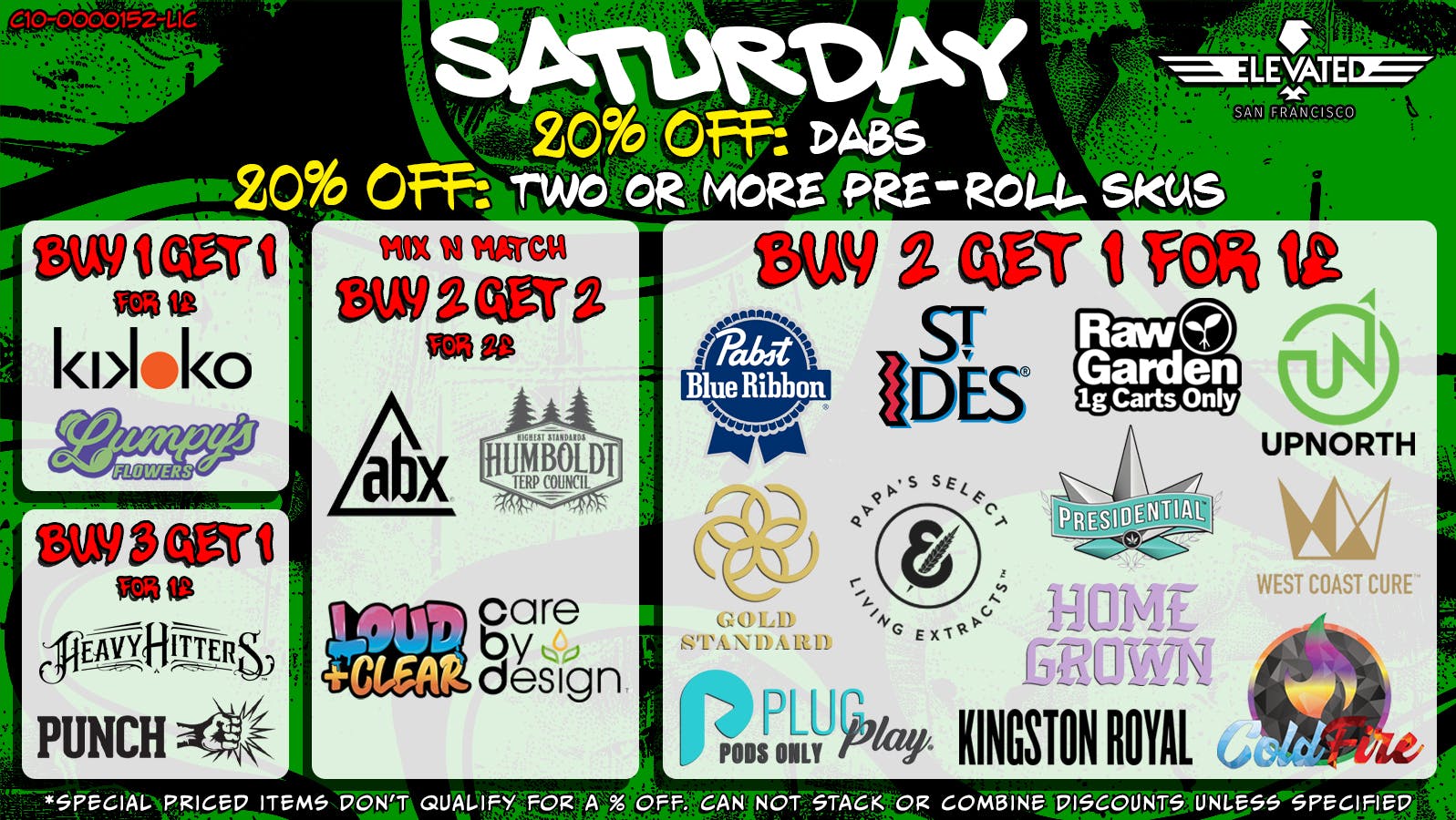 Elevated San Francisco Deals on Saturday