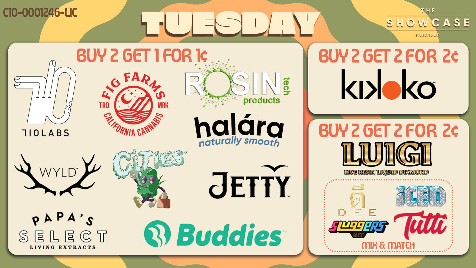 Showcase Deals on Tuesday