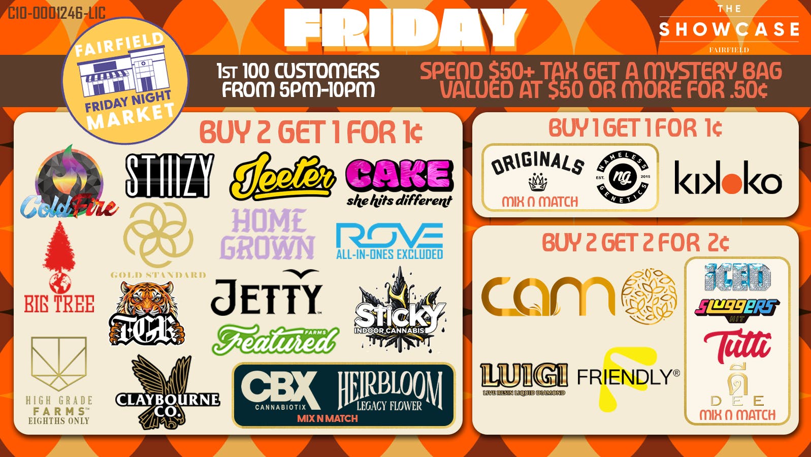 Showcase Deals on Friday - The Showcase Friday Night Market