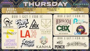 Showcase Thursday Deals and BOGO+ Specials
