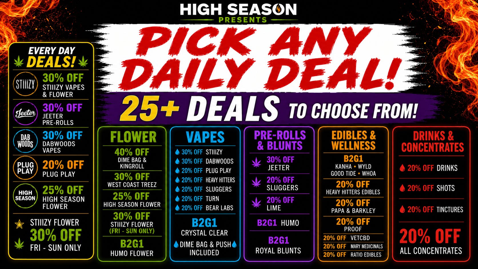 High Season - Fontana (NOW OPEN) UP TO 40% OFF & B2G1 Select Products