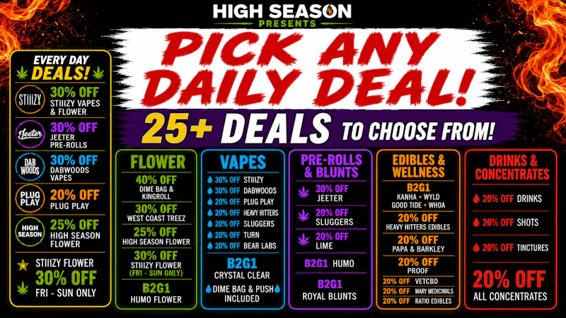 High Season - Fontana (NOW OPEN) UP TO 40% OFF & B2G1 Select Products