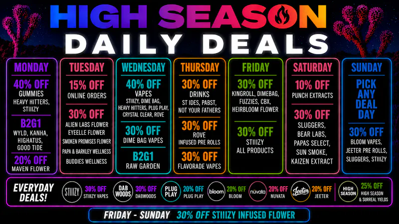 High Season - Adelanto UP TO 40% OFF🔥