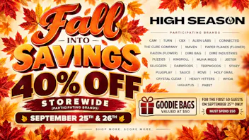 High Season - Adelanto 40% OFF + GOODIE BAGS VALUED $50