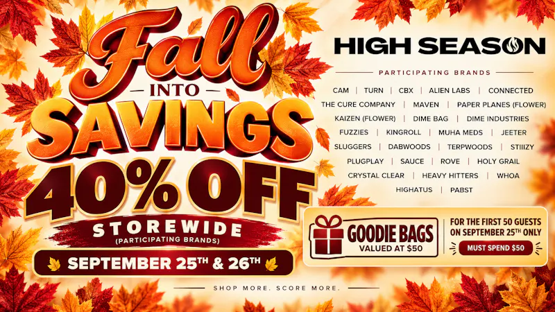 High Season - Adelanto 40% OFF + GOODIE BAGS VALUED $50