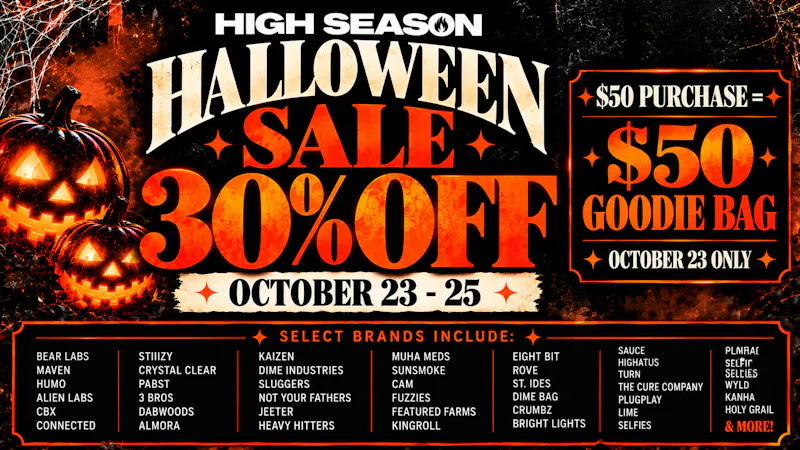 High Season - Adelanto 30% OFF + GOODIE BAGS VALUED $50