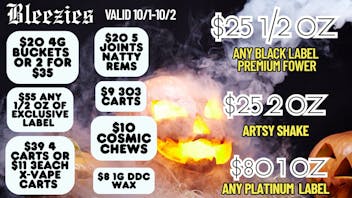 Bleezies $25 ½ OZ - $25 2 OZ – Artsy Shake