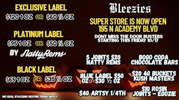 Bleezies 🎃 Bleezies Superstore — Now Open at 195 N Academy